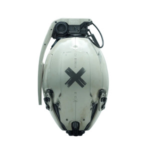 Futuristic Ceremonial Grenade V2 Vinyl Car Decal Sticker – Waterproof & UV-Resistant 8"