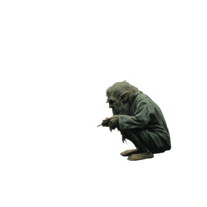 Old Man By Fire Vinyl Car Decal Sticker – Waterproof & UV-Resistant 8"