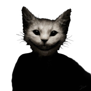 Grinning Kitty Cat Vinyl Car Decal Sticker – Waterproof & UV-Resistant 8" Grinning Kitty Cat Vinyl Car Decal Sticker – Waterproof & UV-Resistant 8"