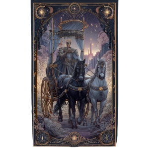 The Chariot Vinyl Car Decal Sticker – Waterproof & UV-Resistant 8"