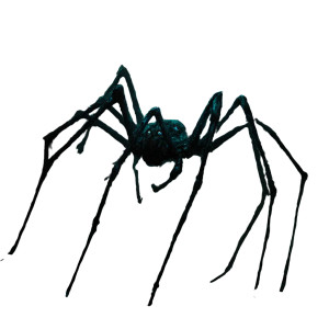 Luminous Feywild Spider Vinyl Car Decal Sticker – Waterproof & UV-Resistant 8"