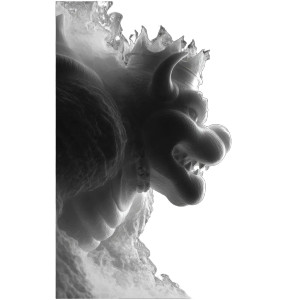 Smoke Creature V3 Vinyl Car Decal Sticker – Waterproof & UV-Resistant 8"