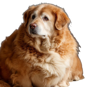 Golden Retriever V3 Vinyl Car Decal Sticker – Waterproof & UV-Resistant 8"