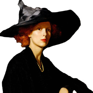 Elegant Witch Portrait Vinyl Car Decal Sticker – Waterproof & UV-Resistant 8"