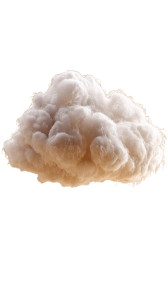 Floating White Cloud Vinyl Car Decal Sticker – Waterproof & UV-Resistant 8"