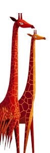 Beautiful Illustrated Giraffes Vinyl Car Decal Sticker – Waterproof & UV-Resistant 8" Beautiful Illustrated Giraffes Vinyl Car Decal Sticker – Waterproof & UV-Resistant 8"