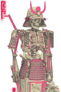 Skeleton Soldier V3 Vinyl Car Decal Sticker – Waterproof & UV-Resistant 8"