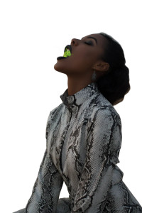 Mystical African Woman Vinyl Car Decal Sticker – Waterproof & UV-Resistant 8"