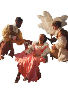 Black Queen Renaissance Vinyl Car Decal Sticker – Waterproof & UV-Resistant 8"