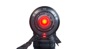 Futuristic Ai Machine Vinyl Car Decal Sticker – Waterproof & UV-Resistant 8"