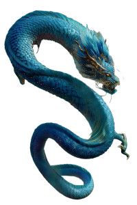 Azure Celestial Dragon Vinyl Car Decal Sticker – Waterproof & UV-Resistant 8" Azure Celestial Dragon Vinyl Car Decal Sticker – Waterproof & UV-Resistant 8"