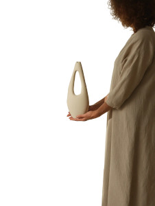 Modern Mediterranean Elegance Vinyl Car Decal Sticker – Waterproof & UV-Resistant 8"