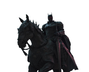 Medieval Batman Vinyl Car Decal Sticker – Waterproof & UV-Resistant 8"