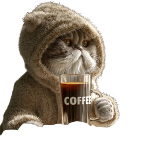 Sleepy Cat In Pajamas Vinyl Car Decal Sticker – Waterproof & UV-Resistant 8"