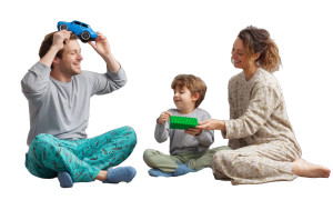 Happy Family Playing Vinyl Car Decal Sticker – Waterproof & UV-Resistant 8" Happy Family Playing Vinyl Car Decal Sticker – Waterproof & UV-Resistant 8"