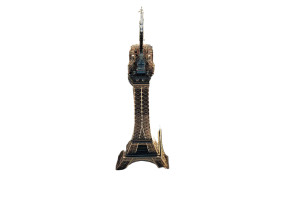Eiffel Tower Drone Vinyl Car Decal Sticker – Waterproof & UV-Resistant 8"