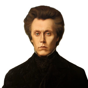 Victorian Christopher Walken Vinyl Car Decal Sticker – Waterproof & UV-Resistant 8"