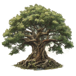 Yggdrasil Tree Of Life Vinyl Car Decal Sticker – Waterproof & UV-Resistant 8"