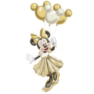 Minnie Mouse Birthday Vinyl Car Decal Sticker – Waterproof & UV-Resistant 8"