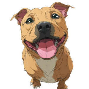 Happy Staffordshire Terrier Vinyl Car Decal Sticker – Waterproof & UV-Resistant 8" Happy Staffordshire Terrier Vinyl Car Decal Sticker – Waterproof & UV-Resistant 8"