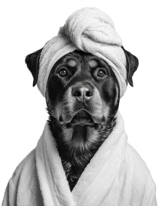 Spa Rottweiler Portrait Vinyl Car Decal Sticker – Waterproof & UV-Resistant 8" Spa Rottweiler Portrait Vinyl Car Decal Sticker – Waterproof & UV-Resistant 8"