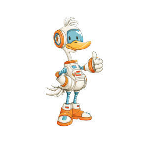 Tech Suit Egret V2 Vinyl Car Decal Sticker – Waterproof & UV-Resistant 8"