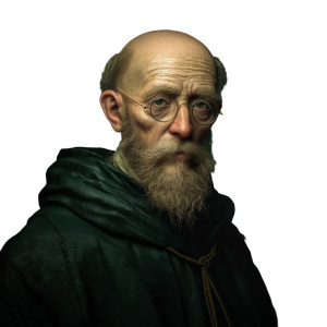 Master Alchemist Portrait Vinyl Car Decal Sticker – Waterproof & UV-Resistant 8"