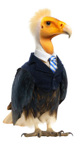 Dapper Vulture Character V2 Vinyl Car Decal Sticker – Waterproof & UV-Resistant 8"