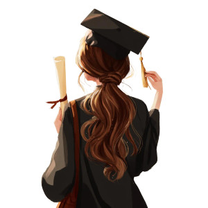 Graduation Celebration Vinyl Car Decal Sticker – Waterproof & UV-Resistant 8"