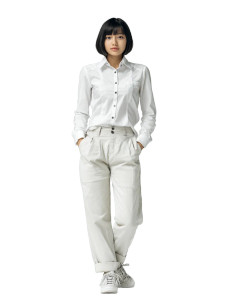 Asian College Student V2 Vinyl Car Decal Sticker – Waterproof & UV-Resistant 8"