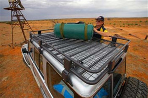Sleek 87x49 Roof Basket | Easy Fitment Land Rover & 4Runner | Lightweight Alloy, Mesh Floor, Strong Design Sleek 87x49 Roof Basket | Easy Fitment Land Rover & 4Runner | Lightweight Alloy, Mesh Floor, Strong Design