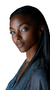 Elegant African Woman Vinyl Car Decal Sticker – Waterproof & UV-Resistant 8" Elegant African Woman Vinyl Car Decal Sticker – Waterproof & UV-Resistant 8"