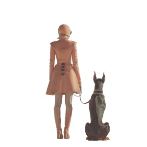 Vogue Desert Muse Vinyl Car Decal Sticker – Waterproof & UV-Resistant 8"