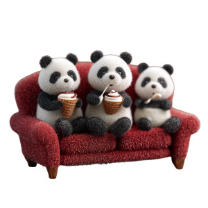 Cute Pandas Eating Vinyl Car Decal Sticker – Waterproof & UV-Resistant 8" Cute Pandas Eating Vinyl Car Decal Sticker – Waterproof & UV-Resistant 8"