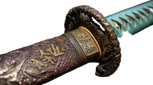 Loch Ness Katana Vinyl Car Decal Sticker – Waterproof & UV-Resistant 8"