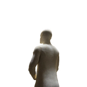 Porcelain Robotic Figure Vinyl Car Decal Sticker – Waterproof & UV-Resistant 8"