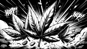Stylized Cannabis Leaves Vinyl Car Decal Sticker – Waterproof & UV-Resistant 8" Stylized Cannabis Leaves Vinyl Car Decal Sticker – Waterproof & UV-Resistant 8"