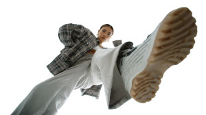 Dynamic Dancer Shot Vinyl Car Decal Sticker – Waterproof & UV-Resistant 8"