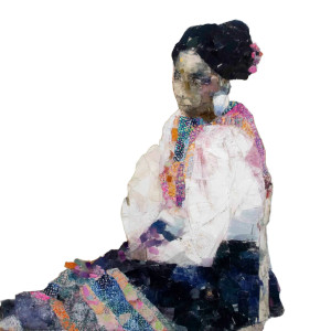Schiele'S Huipil Portrait Vinyl Car Decal Sticker – Waterproof & UV-Resistant 8"