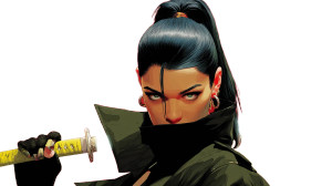 Cyberpunk Reporter Vinyl Car Decal Sticker – Waterproof & UV-Resistant 8"