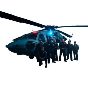 Cops By Helicopter Vinyl Car Decal Sticker – Waterproof & UV-Resistant 8" Cops By Helicopter Vinyl Car Decal Sticker – Waterproof & UV-Resistant 8"