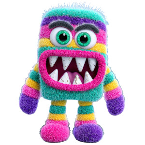 Fluffy Monster V3 Vinyl Car Decal Sticker – Waterproof & UV-Resistant 8" Fluffy Monster V3 Vinyl Car Decal Sticker – Waterproof & UV-Resistant 8"