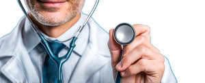 Doctor With Stethoscope Vinyl Car Decal Sticker – Waterproof & UV-Resistant 8"