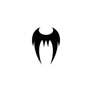 Fantasy Fang Icon Vinyl Car Decal Sticker – Waterproof & UV-Resistant 8"