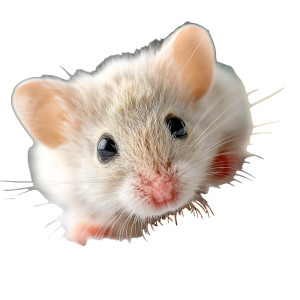 Curious Mouse On Mouse Vinyl Car Decal Sticker – Waterproof & UV-Resistant 8"