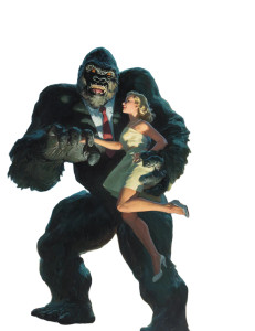 King Kong'S Capture Vinyl Car Decal Sticker – Waterproof & UV-Resistant 8"