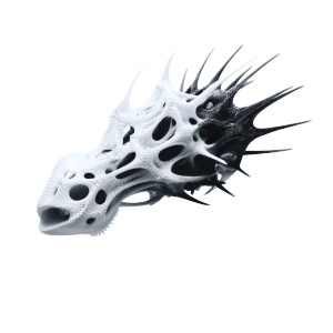 Biomechanical Sculpture Vinyl Car Decal Sticker – Waterproof & UV-Resistant 8" Biomechanical Sculpture Vinyl Car Decal Sticker – Waterproof & UV-Resistant 8"