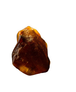 Glowing Amber Rock Vinyl Car Decal Sticker – Waterproof & UV-Resistant 8"