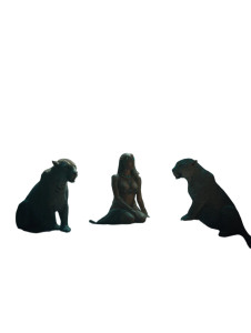 Cascade Water Goddess Vinyl Car Decal Sticker – Waterproof & UV-Resistant 8"