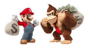 Mario & Donkey Kong Vinyl Car Decal Sticker – Waterproof & UV-Resistant 8"